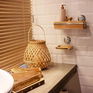 Estantería para el baño Fijación con ventosas 12Kg