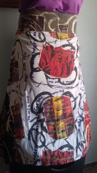 Falda estampada Desigual 