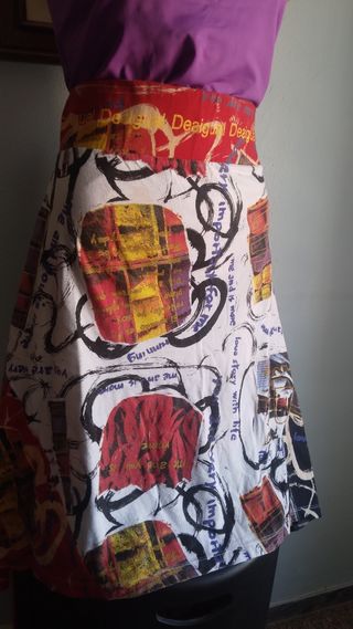 Falda estampada Desigual 