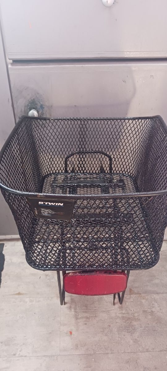 Transportín de Bici con Canasta