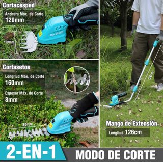 CORTACESPED Y PODADORA DURATECH