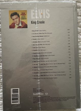 ELVIS PRESLEY: KING CREOLE, CD + LIBRETO.