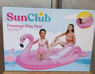 Piscina fenicottero gonfiabile nuova