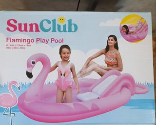 Piscina fenicottero gonfiabile nuova