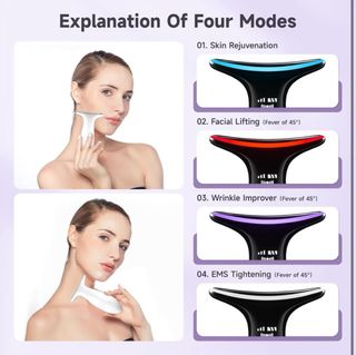 NUEVO masajeador electrico cara y cuello