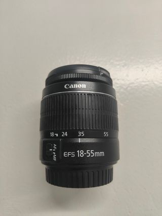 Canon EOS 1100D con 2 objetivos