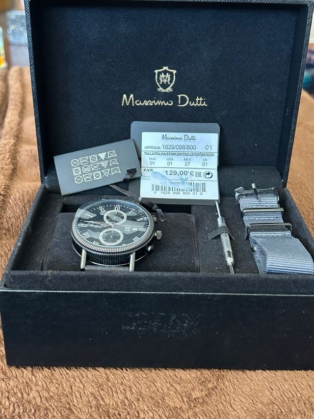 Reloj caballero Maximo Dutti a estrenar