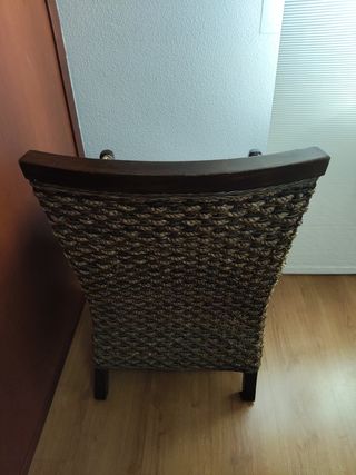 Butaca mimbre 