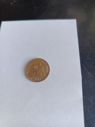 2 monedas de 25 céntimos de la