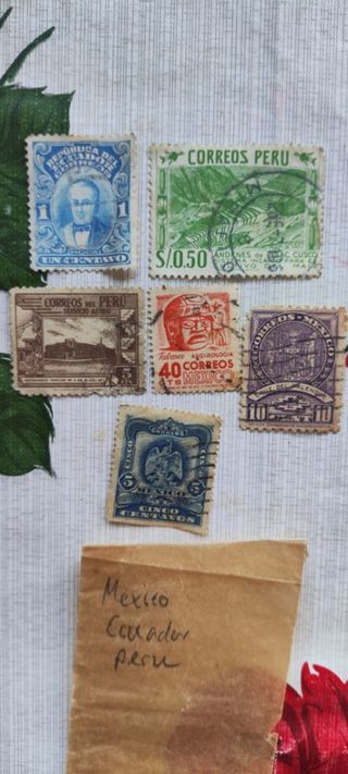 Sellos Mundo, Vaticano, España,....