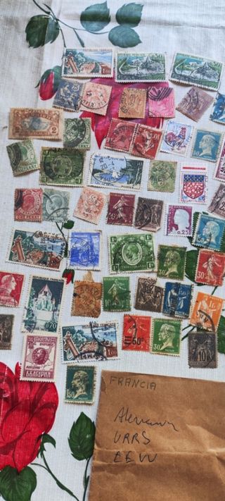 Sellos Mundo, Vaticano, España,....