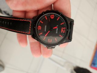 Reloj hombre giorgie negro y rojo