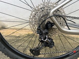 Bicicleta montaña marca MASSI TEAMCARBONO .TALLA M