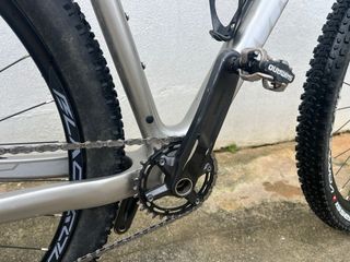 Bicicleta montaña marca MASSI TEAMCARBONO .TALLA M