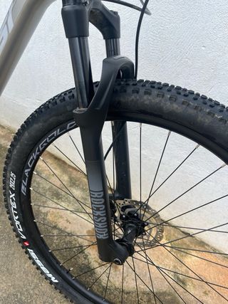 Bicicleta montaña marca MASSI TEAMCARBONO .TALLA M