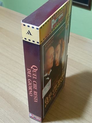 VIDEOCASSETTA VHS FILM QUEL CHE RESTA DEL GIORNO
