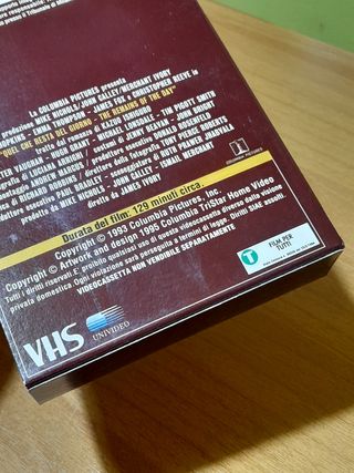 VIDEOCASSETTA VHS FILM QUEL CHE RESTA DEL GIORNO