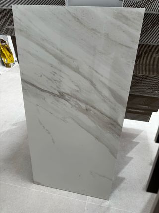 Suelo Porcelanico Blanco - 60 x 120 cm