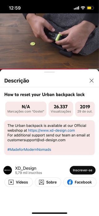 Mochila antirrobo XD-DESING Bobby urban lite