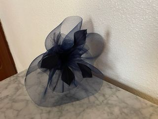 Tocado azul “El Corte Inglés”