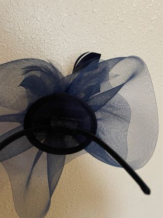 Tocado azul “El Corte Inglés”