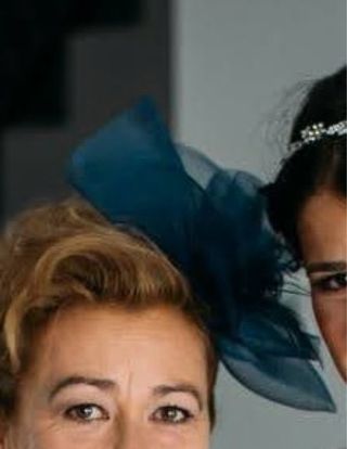 Tocado azul “El Corte Inglés”