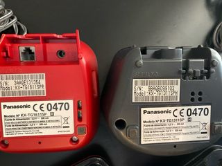 Lote 2x Panasonic inalambricos. Como nuevos