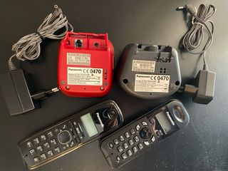 Lote 2x Panasonic inalambricos. Como nuevos