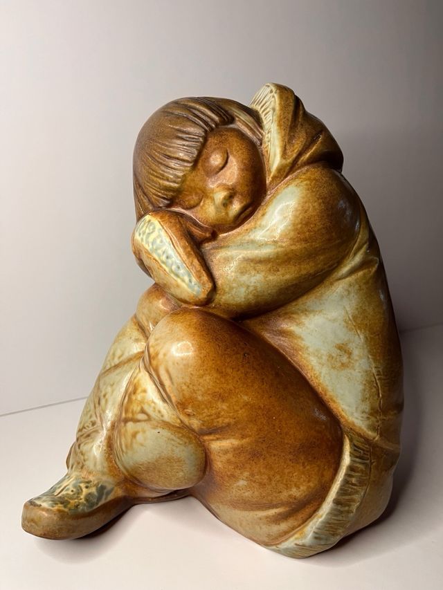 Niños Inuit de Lladró