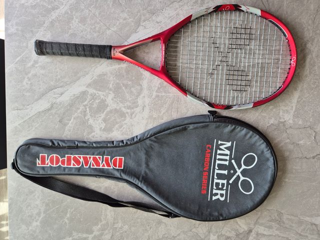 Racchetta tennis miller in carbonio
