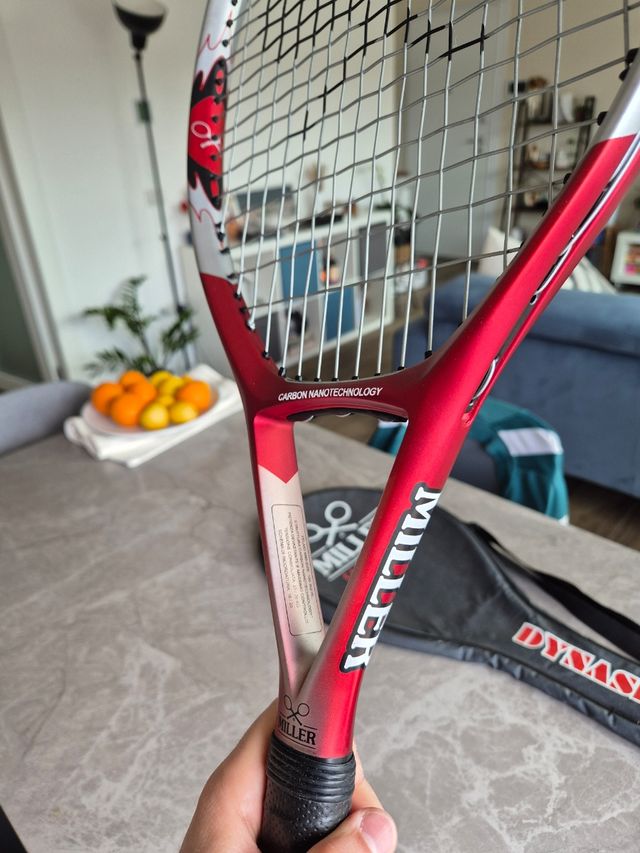 Racchetta tennis miller in carbonio