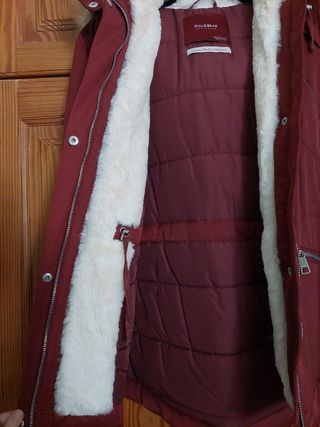 Abrigo, parka acolchada, chaquetón.