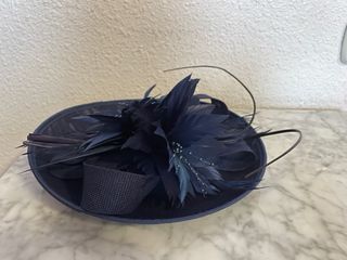 Tocado azul “El Corte Inglés”