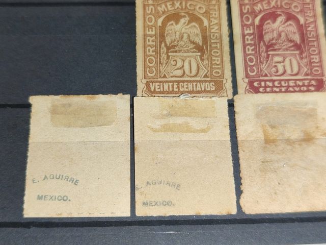 Sellos MÉXICO 1914 Series completas