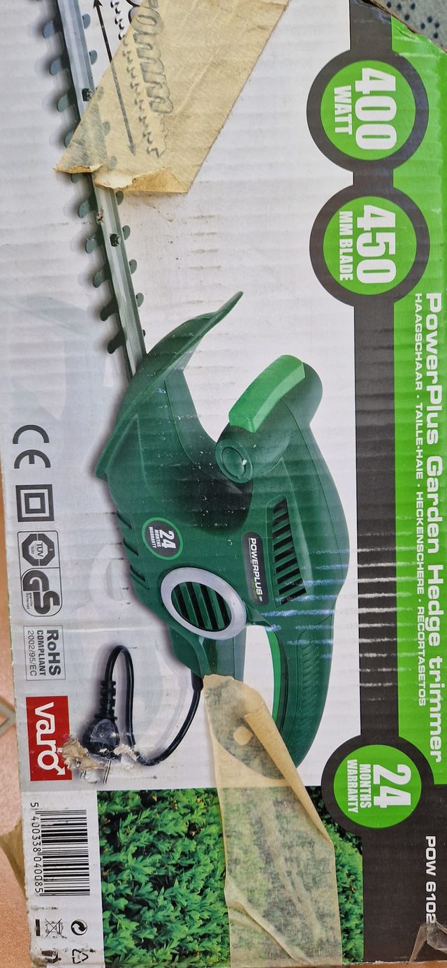 Tijera de setos recorta bordes powerplus garden 