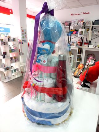 Tarta Pañales Personalizada Regalos Nacimiento