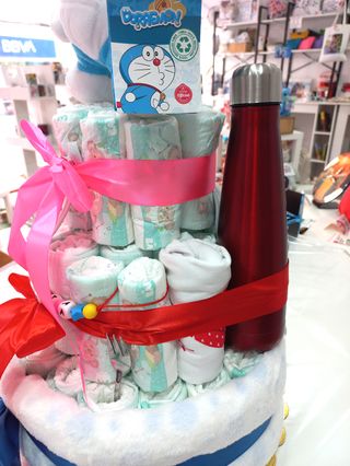 Tarta Pañales Personalizada Regalos Nacimiento