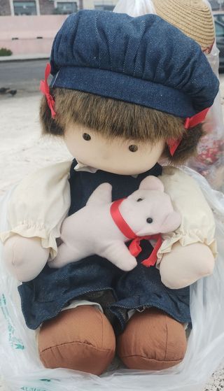 Bambola Carillon Giocattolo Vintage