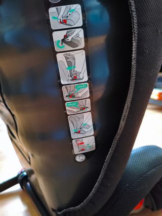 Silla niño coche con isofix