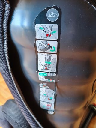 Silla niño coche con isofix