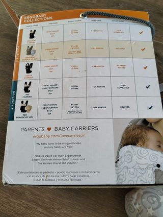 Mochila porteo Ergobaby