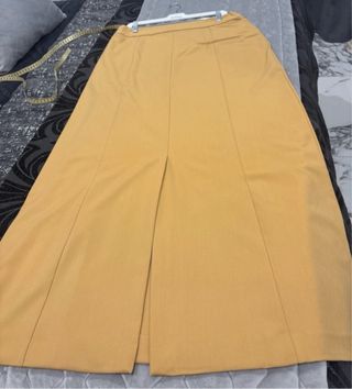 Falda larga vestir Mango