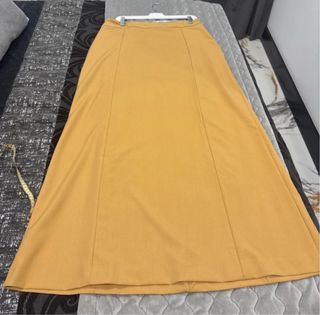 Falda larga vestir Mango