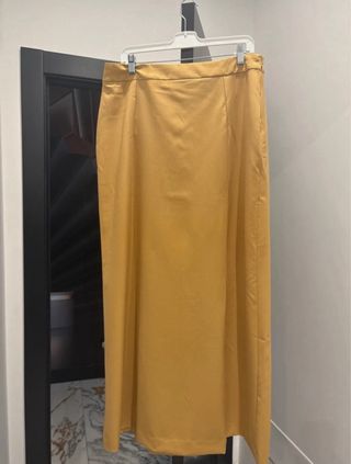 Falda larga vestir Mango