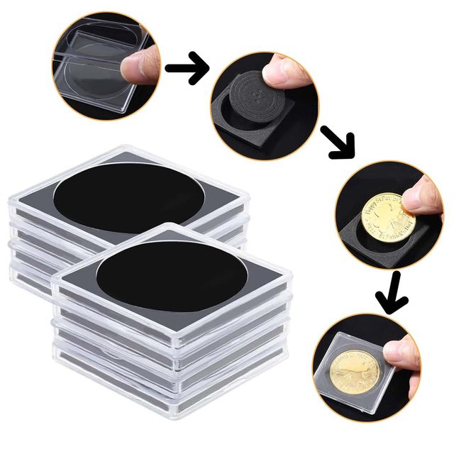 Capsule per monete con protezione