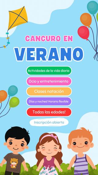 CANGURO EN VERANO