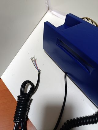 Teléfono de madera TelArt Elettronica Viareggio