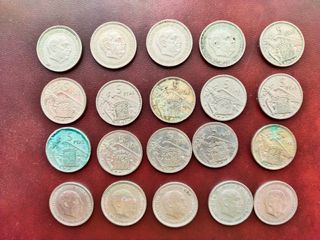 5 PESETAS 1957 colección 