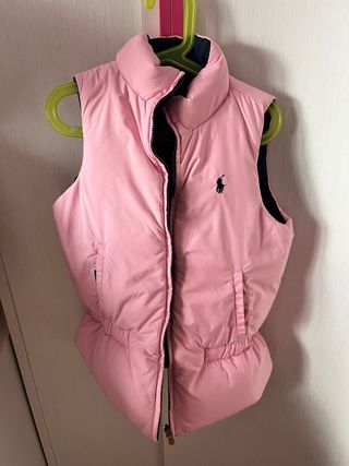 Chaleco reversible niña