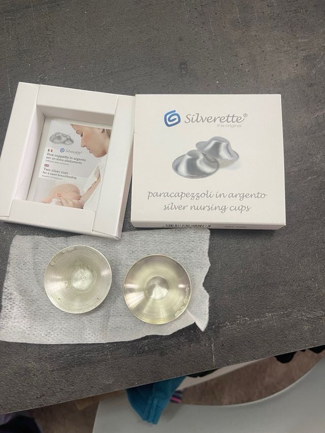 Paracapezzoli in argento